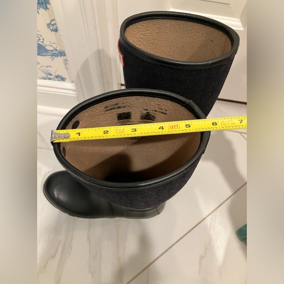 HUNTER RAIN / SNOW / ALL WEATHER BOOTS SIZE 7 - Picture 11 of 12